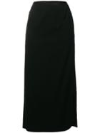 Yohji Yamamoto Pre-owned Mid-length Pencil Skirt - Black
