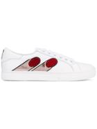 Marc Jacobs Embroidered Sneakers - White