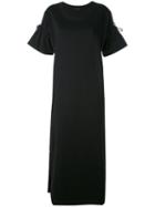 Diesel Black Gold - Drawstring Flute Sleeve Dress - Women - Cotton - S, Cotton