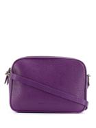 Fabiana Filippi Textured Leather Cross Body Bag - Purple