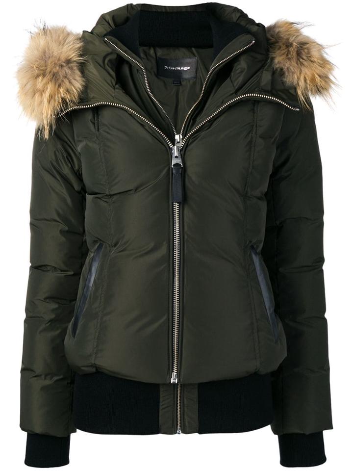 Mackage Zipped Hooded Jacket - Green