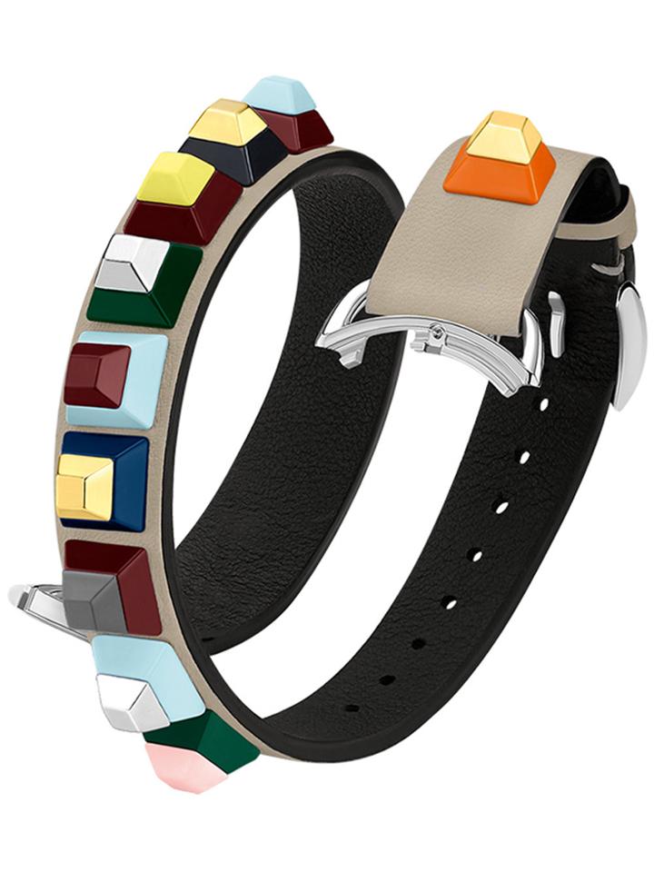 Fendi Selleria Strap You Bracelet - Grey
