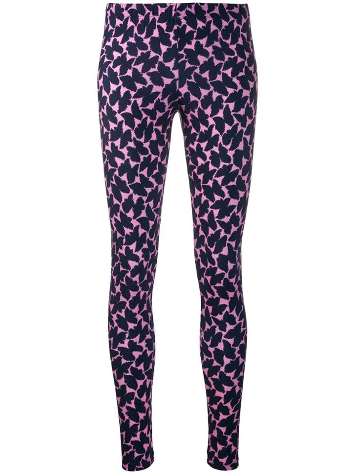 La Doublej Printed Leggings - Blue