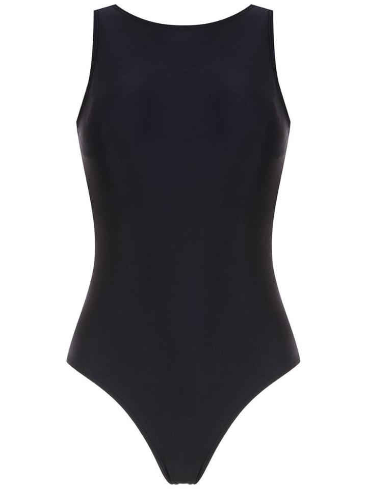 Lygia & Nanny Body Amy Microfibra / Piquet - Black