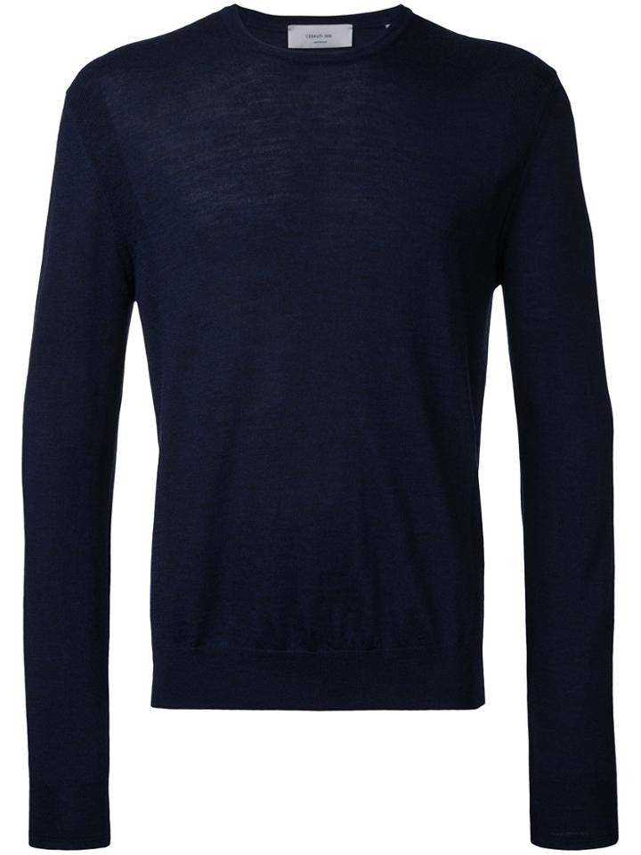 Cerruti 1881 Crew-neck Jumper - Blue