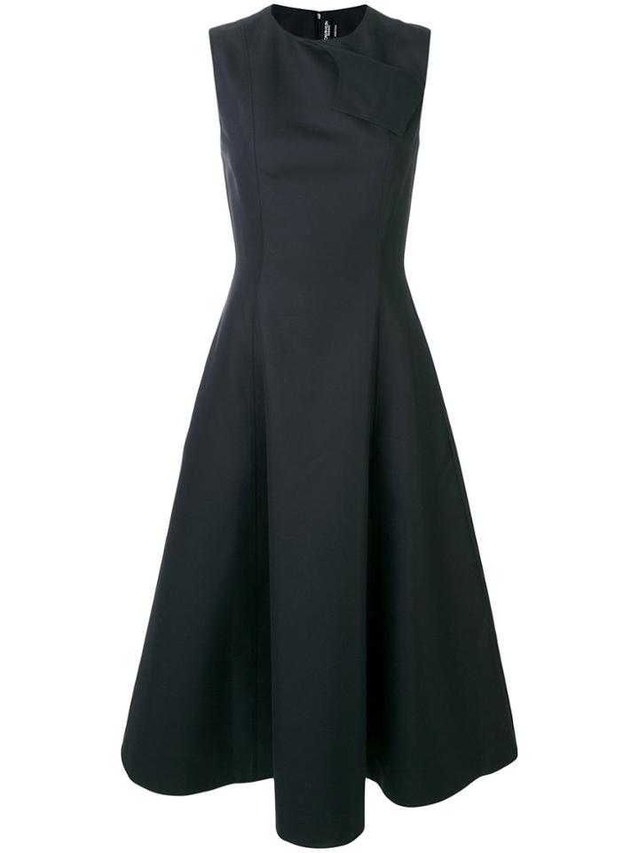 Calvin Klein 205w39nyc Flared Midi Dress - Black
