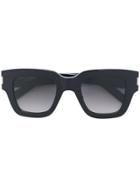Saint Laurent Eyewear Square Sunglasses - Black