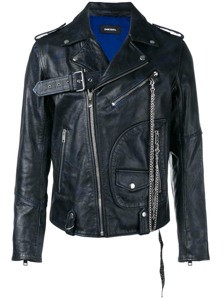 Diesel L-kio Biker Jacket - Black