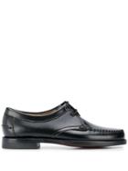 Sebago Lace-up Derby Shoes - Black