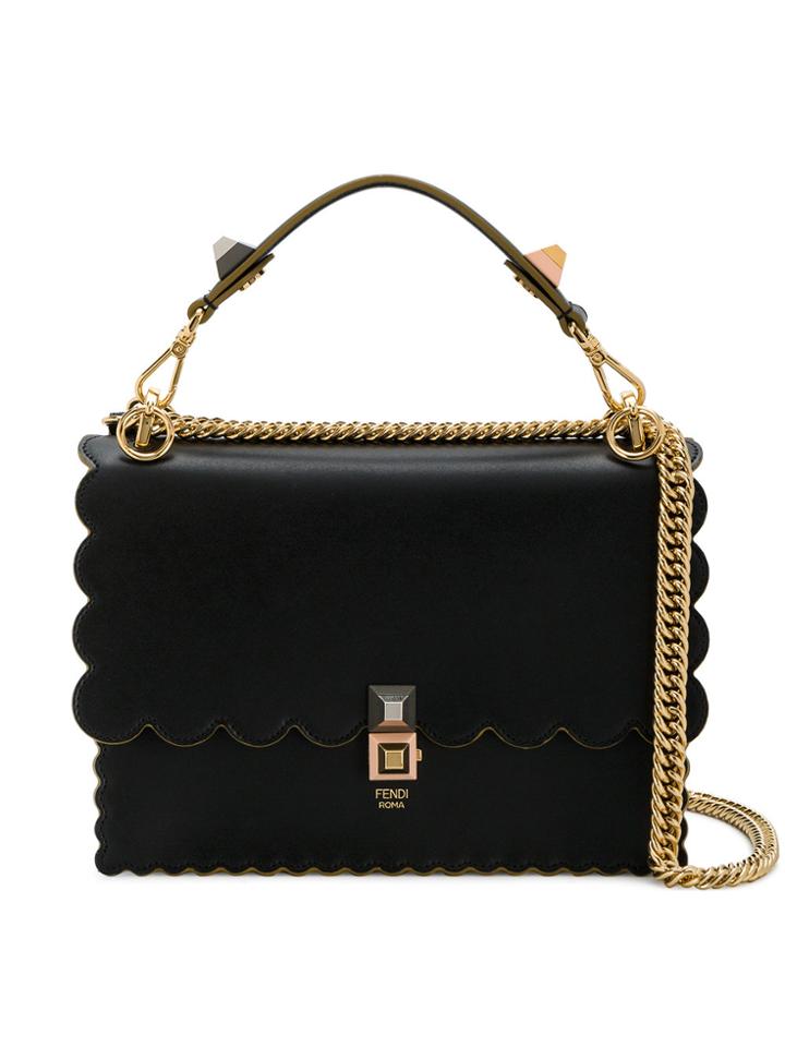 Fendi Kan I Handbag - Black