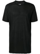 Rick Owens Silk Blend T-shirt - Black