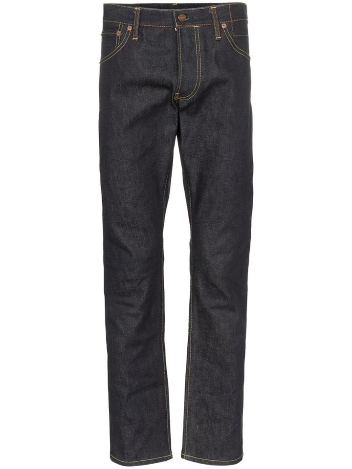 Visvim Social Sculpture 10 Distressed Jeans - Blue