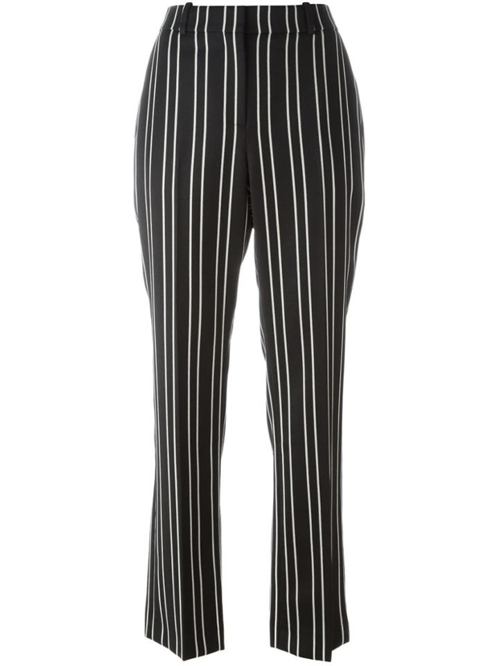 Givenchy Monochrome Stripe Trousers - Black