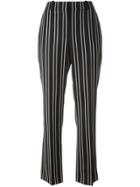 Givenchy Monochrome Stripe Trousers - Black