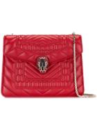 Bulgari Serpenti Forever Crossbody Bag, Women's, Red, Nappa Leather
