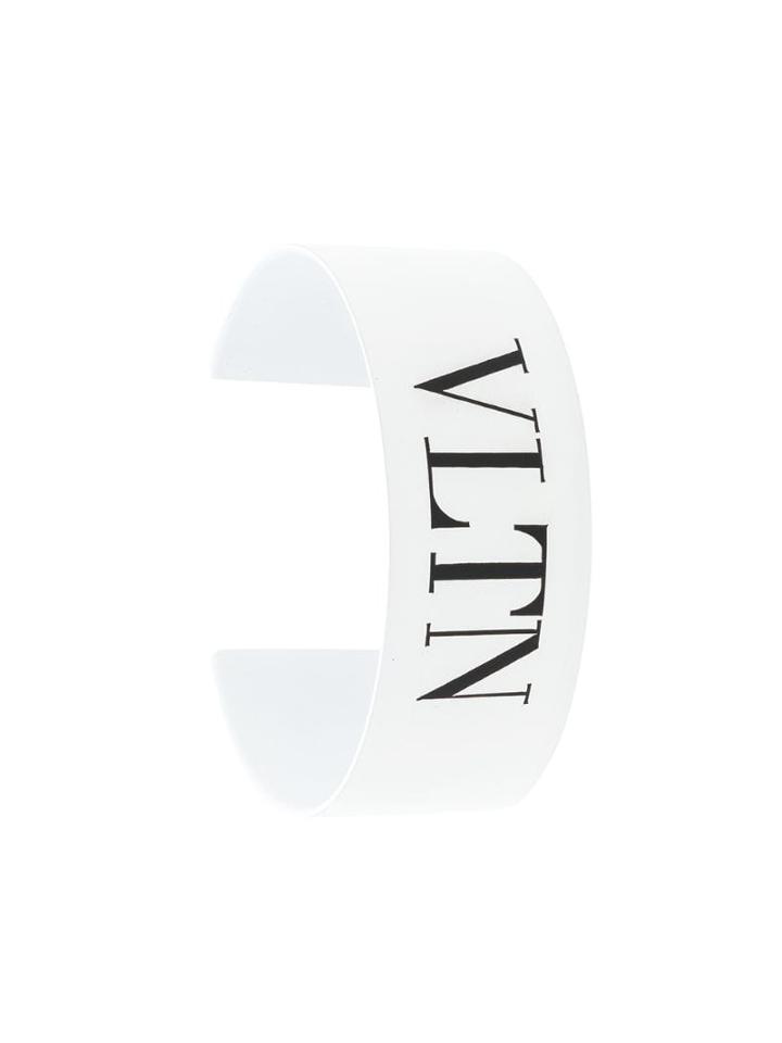 Valentino Valentino Garavani Logo Bracelet - White