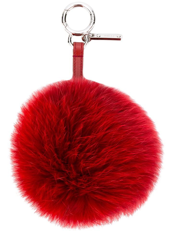 Fendi Bag Attachment - Red