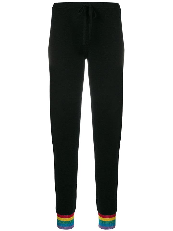 Madeleine Thompson Pieve Cashmere Track Pants - Black
