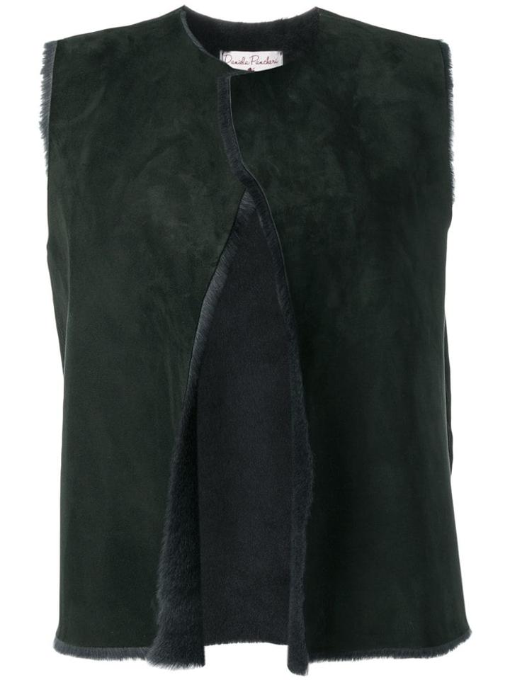 Daniela Pancheri Open Vest Jacket - Green