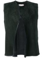 Daniela Pancheri Open Vest Jacket - Green