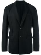Givenchy Two Button Blazer, Men's, Size: 50, Black, Wool/polyester/polyamide/cotton