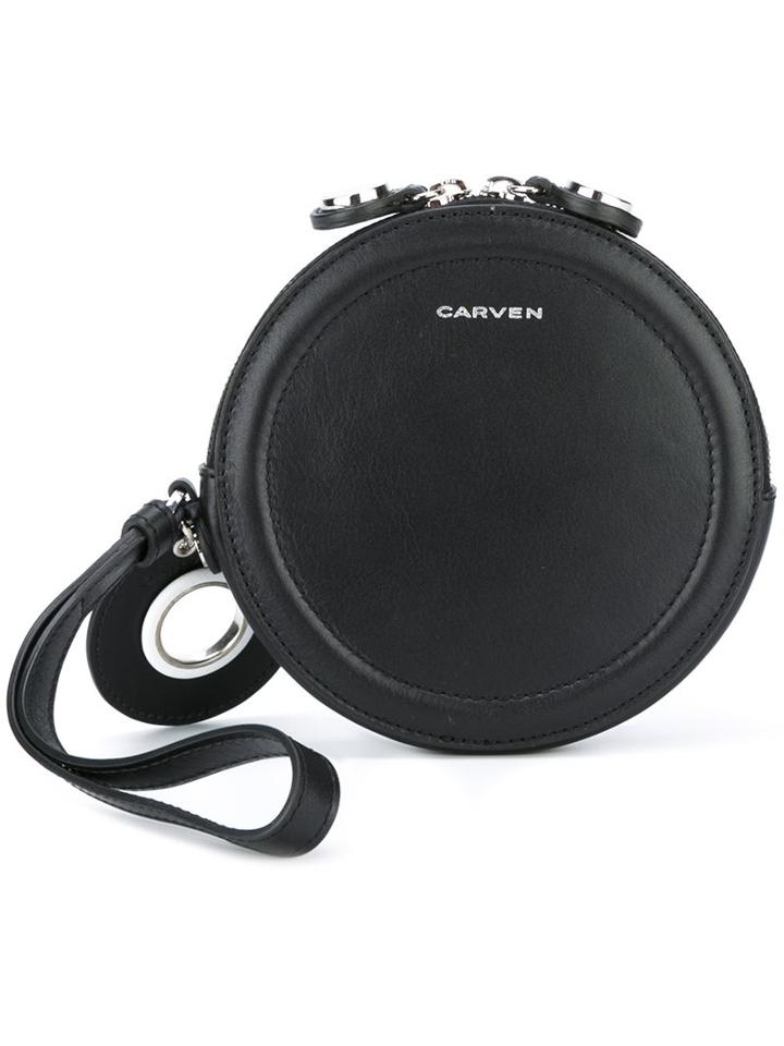 Carven Mini Round Clutch