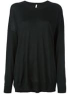 Boboutic Round Neck Pullover, Women's, Size: Xs, Green, Silk/cashmere