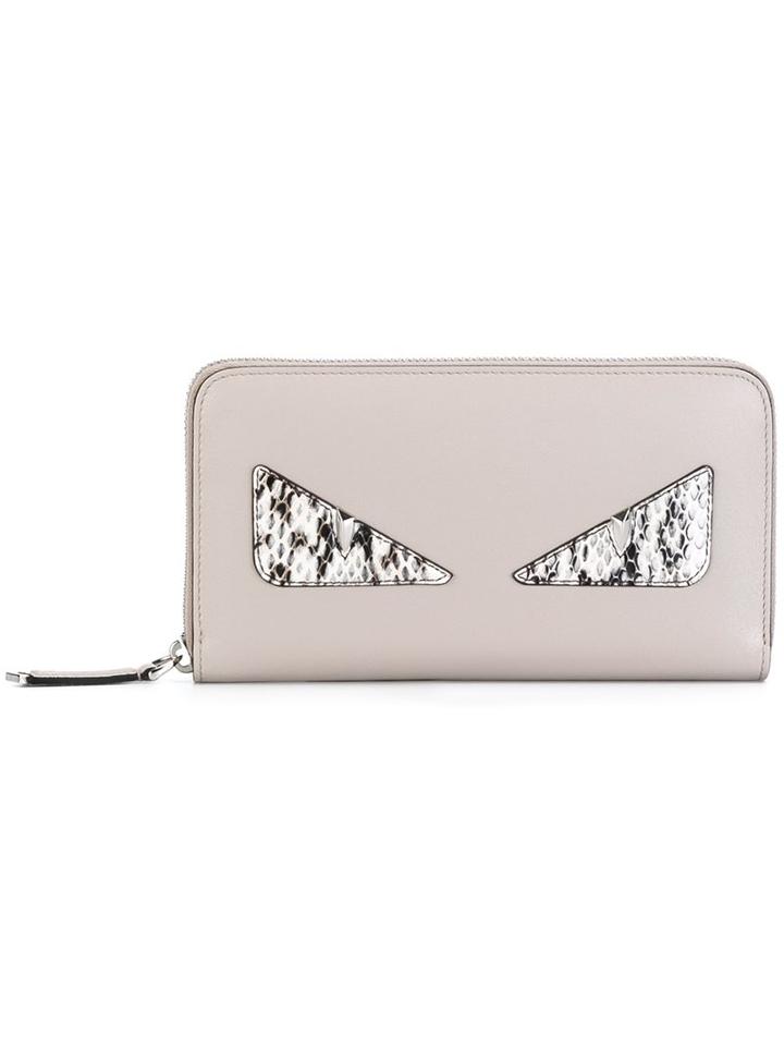 Fendi Bag Bugs Zip Wallet