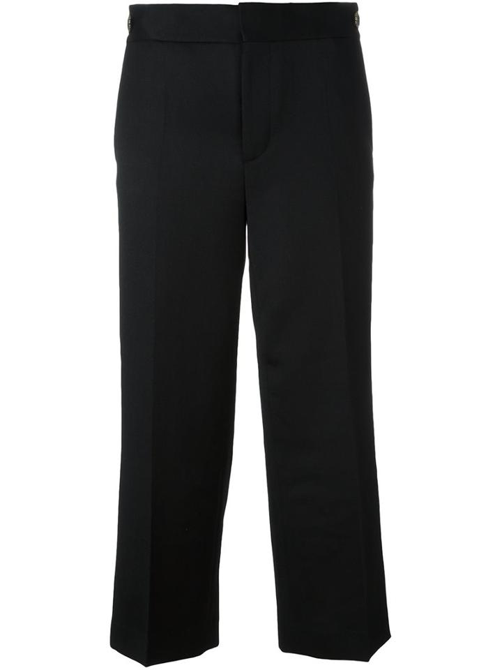 Dsquared2 Wide Leg Cullottes, Women's, Size: 44, Black, Polyester/wool
