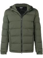 Ea7 Emporio Armani Hooded Padded Jacket - Green