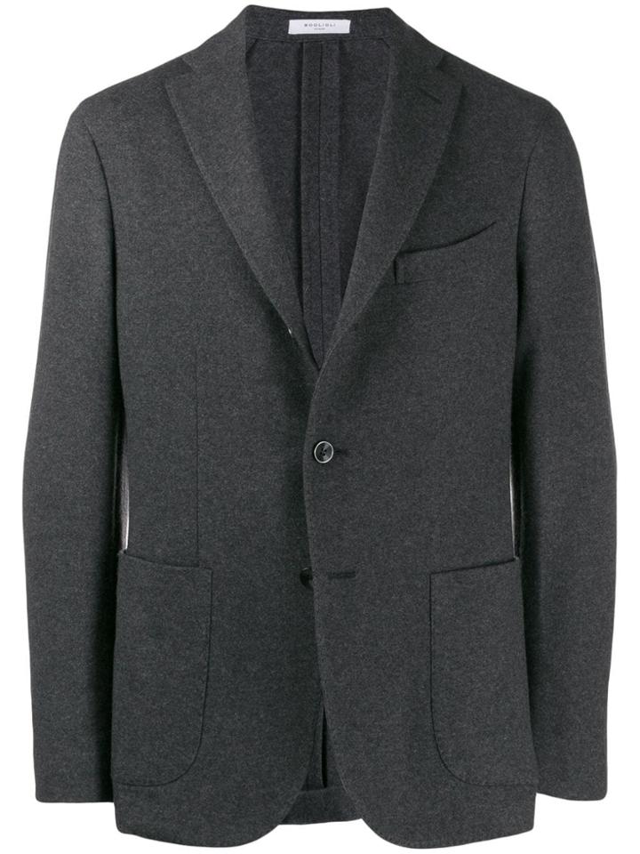 Boglioli Slim-fit Blazer - Grey