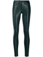 Cambio Skinny Cropped Trousers - Green