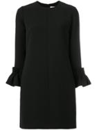 Victoria Victoria Beckham Flared Sleeve Mini Dress - Black