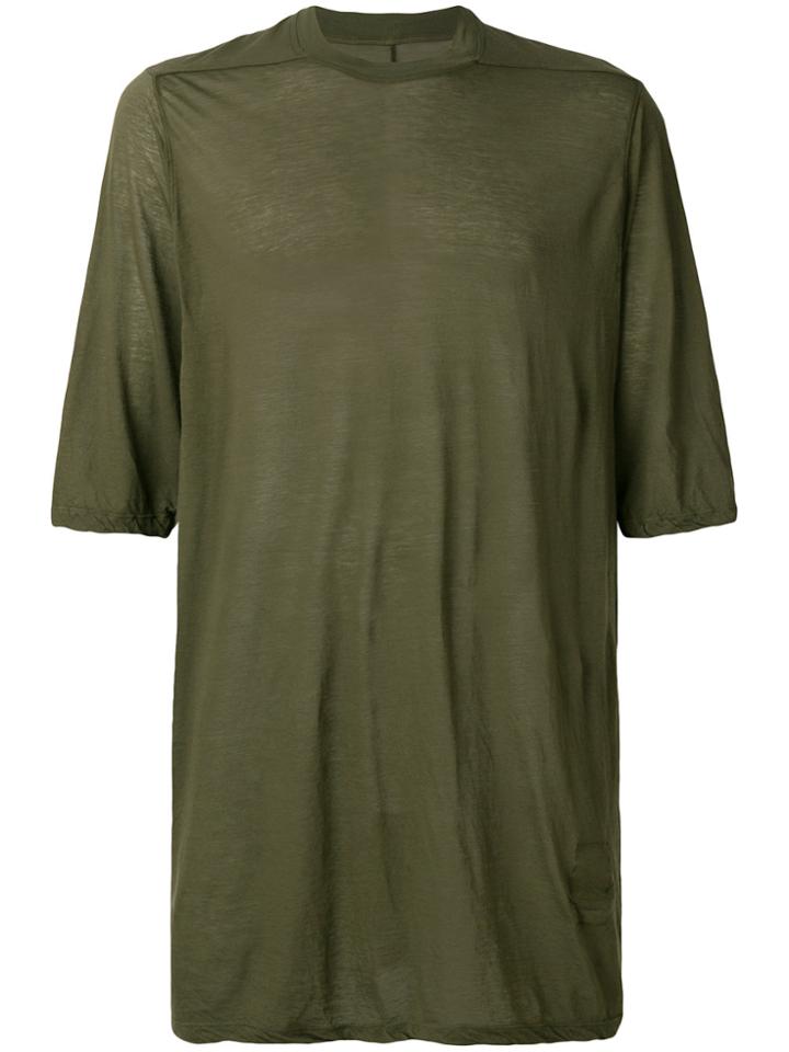 Rick Owens Drkshdw Oversized T-shirt - Green