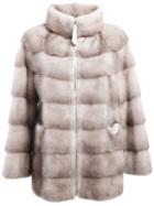 Liska Mink Fur Coat, Women's, Size: M, Brown, Mink Fur