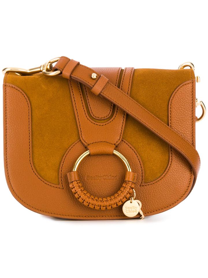 Chloé Hana Shoulder Bag - Brown