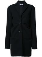 Jil Sander Classic Blazer, Women's, Size: 36, Black, Wool