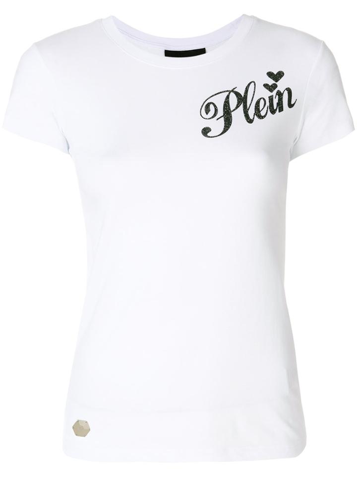 Philipp Plein Plein Logo T-shirt - White