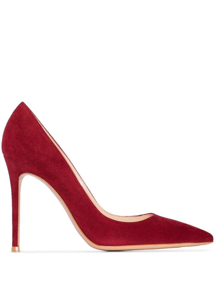 Gianvito Rossi Classic 105mm Pumps - Red