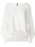 Pierantoniogaspari Loose Fit Knitted Top - White