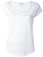 Maison Labiche Say My Name T-shirt, Women's, Size: Large, White, Cotton