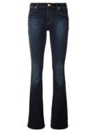 Michael Michael Kors Bootcut Jeans, Women's, Size: 0, Blue, Cotton/polyester/spandex/elastane/viscose