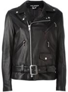 Junya Watanabe Comme Des Garçons Biker Jacket, Women's, Size: Small, Black, Calf Leather/cupro
