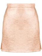 Carven Mini Skirt - Metallic