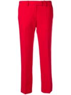 Roqa Red Cropped Trousers