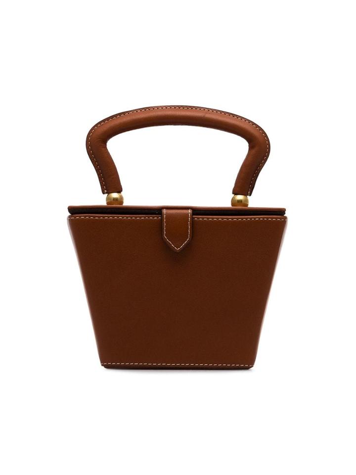 Staud Staud Mini Sadie Lthr Th Bg - Brown