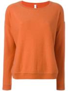 Philo-sofie Round Neck Pullover, Women's, Size: 36, Yellow/orange, Cashmere/wool