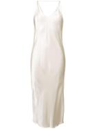 Helmut Lang Midi Slip Dress - Neutrals