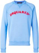 Dsquared2 Logo Print Sweatshirt - Blue