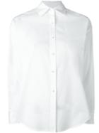 Vince Boxy Shirt, Women's, Size: 6, White, Cotton